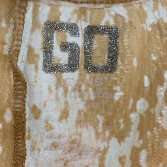 GO Jeans Los Angeles Rose Shirt Loose Fit Size Med - Picture 2 of 3